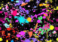 8X6FT Neon Glow Birthday Party Photography Backdrop Colorful Graffiti Splatter in The Dark Happy Birthday Background Retro Let's Dance Sleppover Party Decor Photo Booth Props CEM123C