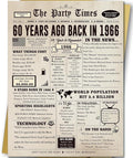 Huameigf Giant 60th Birthday Card Gift for Women Men, Hilarious 60 Years Old Birthday Gift for Husband Wife, Large 60 Bday Party Decorations for Friends Family, Big 60 Birthday Card for Mom Dad