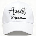 Adjustable Embroidered Hat for Bridal Shower Wedding Engagement Anniversary Honeymoon Newlyweds Couples Gifts