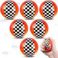 6 PCS Racing Car Stress Balls for Kids Party Favors, 2.48 Inch Anxiety Relief Fidget Sensory Toys, Racing Car Theme Squeeze Toys Bulk for Birthday Goodie Bags, Carnival Gifts & Classroom Prizes