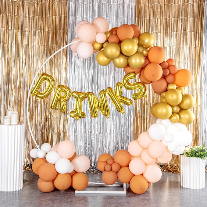 Restaurantware-Balloonify 16 Inch Letter Balloon, 1 Alphabet Party Balloon - Letter I, Self-Sealing, Gold Foil Mylar Finish, Hanging Loop, Decoration For Birthday, Wedding, Or Graduation