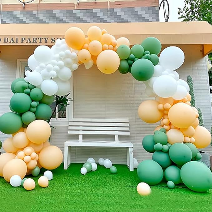 LANGXUN 20ft Balloon Arch Kit, Balloon Arch Stand For Birthday Party Wedding Graduation Decorations, Baby Shower Garden Arbors Photo Backdrop Party Supplies, 9ft-H x 10ft-L