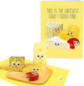 CENTRAL 23 Pop Up Card For Men Women - Cheesiest Card - Pun Funny Cute 3D Cards - Valentines Day Card For Wife Husband - Anniversary Birthday Mothers Day Father's Day - Gifts For Him Her Friends