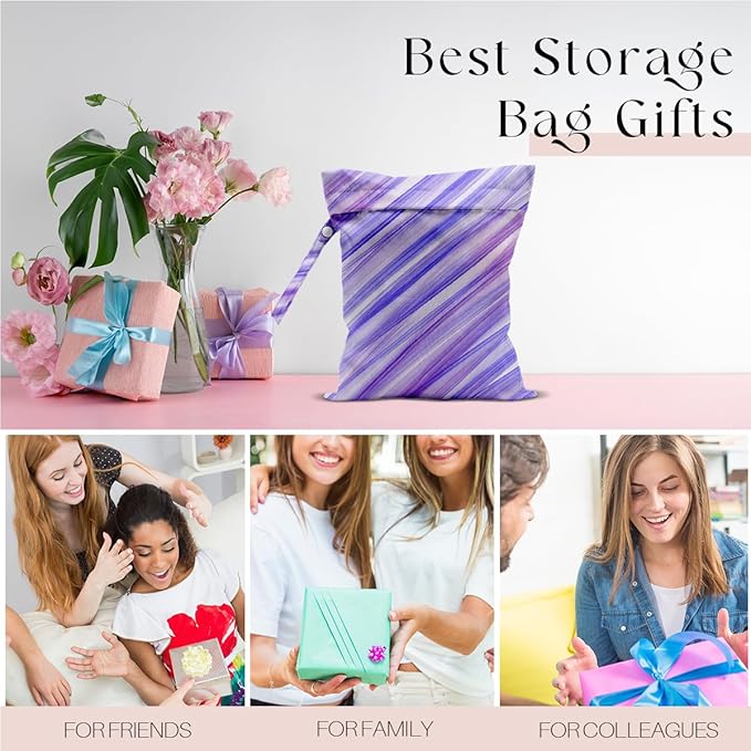Wet Bag, Wet Dry Bag, For Swimsuit Travel Vacation Beach Pool Weekend Trip Gifts, for Women Friends Bestie Gifts