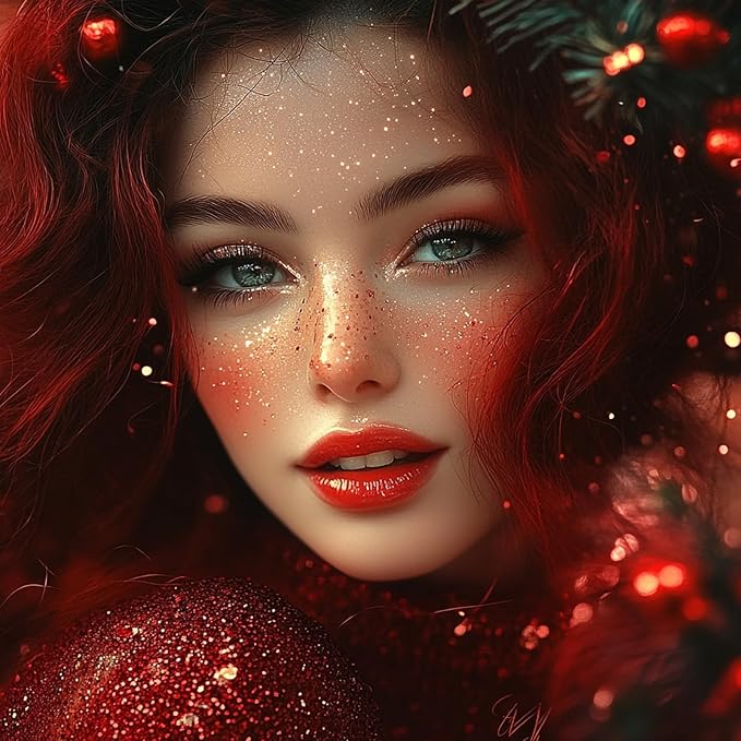 Red Body Hair Glitter Stick for Kids,Valentines Day Makeup Chunky Sequins Face Glitter Singer Concert for Women, Halloween Glitter Paint,Waterproof Shimmer Carnival Festival Rave Accessories