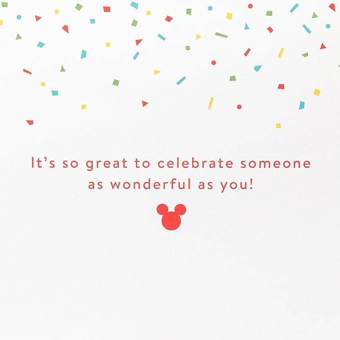 Papyrus Mickey and Minnie Mouse Birthday Card (As Wonderful As You)