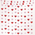 10 Pack 130ft Red, Glitter Pink Heart Party Garland Asymmetrical Love Hanging Banners for Birthday Wedding Decorations Mothers Day Bachelorette Bridal Shower Engagement