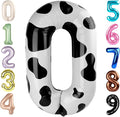 Number 0 Balloons 40 Inch White Black Number Balloons for 10 20 30 40 50 60 70 80 90 100 Numbers Balloon Birthday Decorations Wedding Event Baby Shower