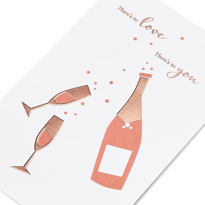 American Greetings Wedding Card (Happiness That's Ahead)