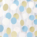 Light-Dusty Blue Beige-Gold Boho Party-Decorations - 64Ft Men Boy Birthday Paper Streamers Garland,Baby Bridal Shower Bachelorette Wedding Engagement Graduation Supplies Backdrop Decor Ouruola