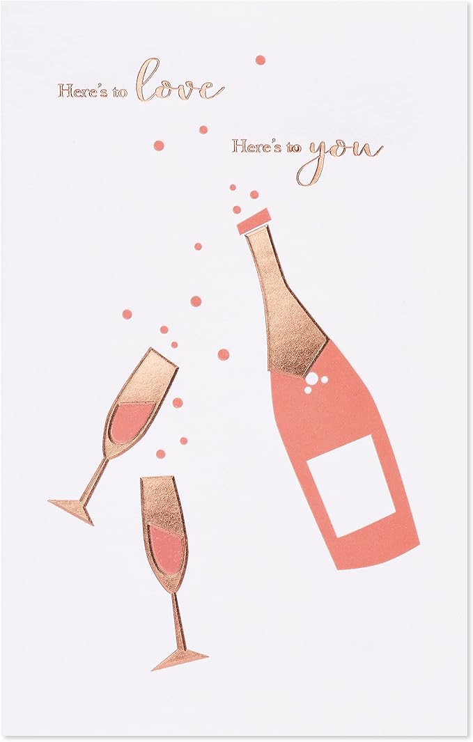 American Greetings Wedding Card (Happiness That's Ahead)