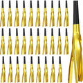30 Pcs Gold Noise Makers, Metallic Fringed Noise Makers for New Year Party Favor Supplies, Gold