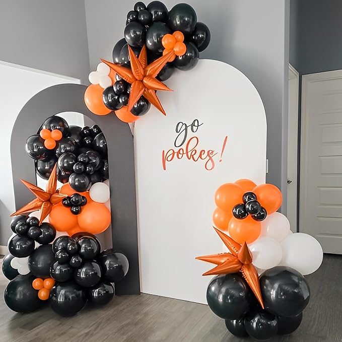 110pcs Black Balloons 12inch Matte Black Latex Party Balloons for Graduation, Wedding, Birthday, New Year, Baby Shower, Anniversary, Holiday Party Decorations