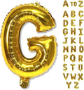 40 Inch Foil Letter Balloon, Giant Alphabet G Customize Balloon, Large Self Inflating Gold Decor for Women Birthday Party Decoration Supplies