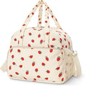 Coobiiya 13L Insulated Lunch Bag for Women & Men, Reusable Corduroy Lunch Tote, Large-Capacity Lunch Box with Leak-Resistant Liner