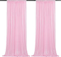B-COOL Pink Sequin Backdrop 2ftx8ft Sparkly Backdrop Curtains 2 Panels Sequin Curtain Fabric Drapes for Girls Birthday Holiday Sweetheart Baby Shower Party Decoration