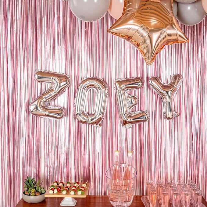 Restaurantware-Balloonify 16 Inch Letter Balloon, 1 Alphabet Party Balloon - Letter Z, Self-Sealing, Silver Foil Mylar Finish, Hanging Loop, Decoration For Birthday, Wedding, Or Graduation