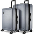 TRAVELARIM Luggage Sets 2 Piece, 24 Inch Suitcase and 28 Inch Luggage with Spinner Wheels, Durable Hard Shell Suitcase Set, Expandable Travel Suitcases with Wheels, Grey