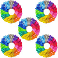 500 Pcs Balloons Assorted Color, Rainbow Birthday Balloons Bulk Pack of Strong Latex Balloon for Birthday Wedding Anniversary Party Decorations