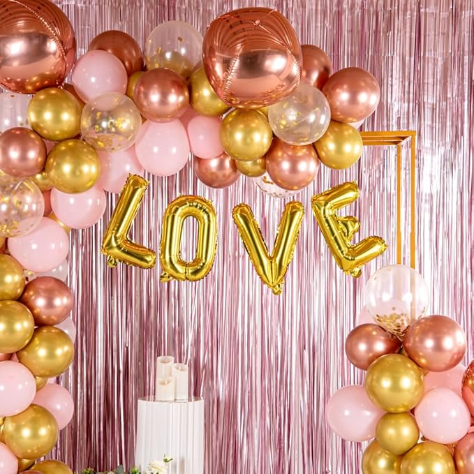 Restaurantware Balloonify 16 Inch Letter Balloon 1 Alphabet Party Balloon - Letter V Self-Sealing Gold Foil Mylar Balloon Hanging Film Decoration For Birthday Wedding Or Graduation