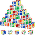 Mini Cube 48 Pack Magic Cube, Puzzle Party Favors for Kids Party Puzzle Game Toys Classroom Rewards & School Prize for Students, Stress Relief Toys Goody Bag Filler Birthday Easter Gift
