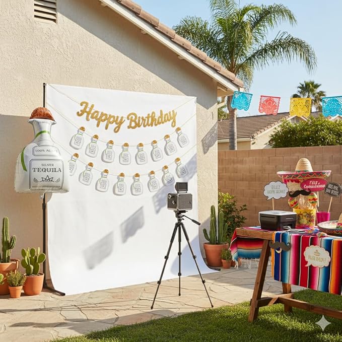 Giant 30" Tequila Balloon (set of 1) Tequila Party Decorations, 21st Birthday, Margs and Matrimony Bachelorette, Margarita Balloons, Cinco de Mayo