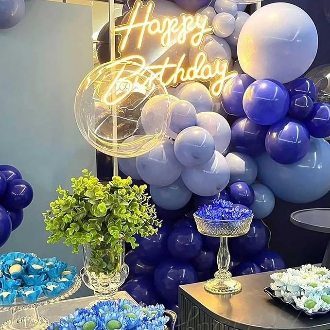 KALOR 36 Inch Giant Clear Balloons, 6 Pack Large Round Clear Latex Balloons for Anniversary, Birthday, Christmas, Wedding, Baby Shower Party Decorations