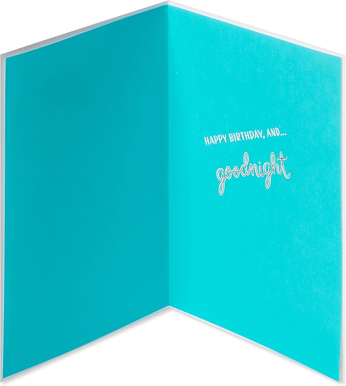 Papyrus Funny Birthday Card (Goodnight)