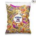 Goldbears Gummi Bears HariboCandy 75 Count Treat Size - 0.4 oz Individually Wrapped Bags -Assorted Fruit Flavors - Perfect for Snacks, Treats, Goodie bags