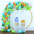 XIRUISHEN 118 Pieces Tropical Forest Balloon Arch Garland Kit, Green Confetti Balloons Hawaiian Theme Graduation Anniversary Party Celebration Birthday Party Wedding Decorations