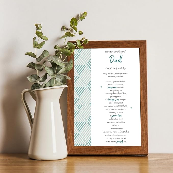 Dad Birthday Card，Birthday Gifts for Dad Father