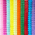 10PCS Four Leaf Clover Paper Flowers Garland Decorations Four Leaf Clover Paper Banner Tissue Paper Streamers Reusable Hanging Garland for Birthday Wedding Party Backdrop Home Decor Colorful kit