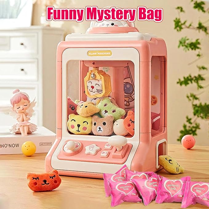 24-Pack Mini Stuffed Animals Blind Bags: Bulk Small Stuffed Animals for Kids, Cute Plush Keychains, Party Favors for Kids, Classroom Prizes, Claw Machine Toys, Birthday Gifts