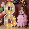 imprsv 4FT Marquee Letters Large Light Up Letters for Birthday Party Decor Wedding Decorations, Marquee & for Party Decoration, Large Signs Arch Kit Decorations