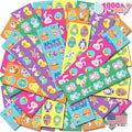 ArtCreativity 1000+ Easter Stickers for Kids with 100 Stickers Sheets, Made in USA Assorted Vibrant Colors and Designs, Easter Basket Stuffers, Fillers Party Favors for Boys and Girls