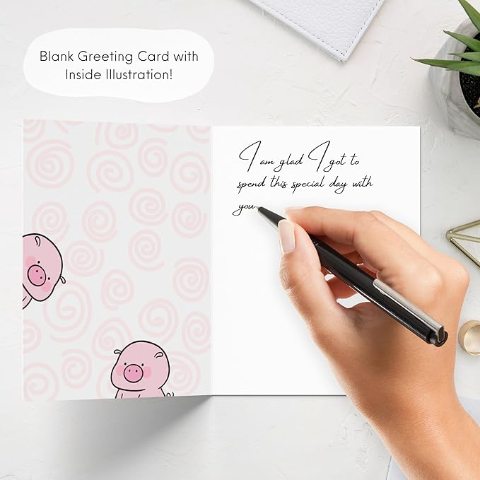 ALY LOU Mothers Day Card for Mom Mother Wife Stepmom Aunt Grandma Parents – Cute Funny Heartfelt Greeting Card for Her from Daughter Son Husband – Blank Inside (There is nothing else, I’d rather do)