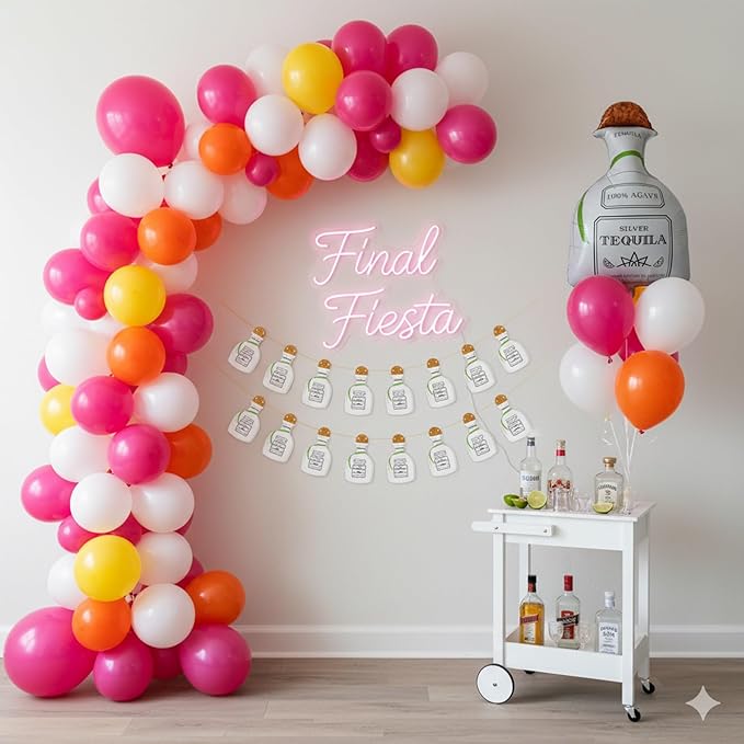 Giant 30" Tequila Balloon (set of 1) Tequila Party Decorations, 21st Birthday, Margs and Matrimony Bachelorette, Margarita Balloons, Cinco de Mayo