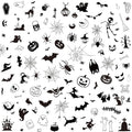 XZENTIRA 182 PCS Halloween Waterproof Temporary Tattoo Stickers 15 Sheets Bat Spider Fake Tattoos for Adults and Halloween Decorations, Trick or Treat Gifts and Makeup Decorations