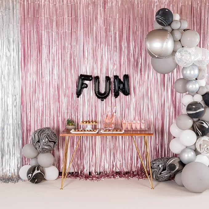Restaurantware-Balloonify 16 Inch Letter Balloon, 1 Alphabet Party Balloon - Letter N, Self-Sealing, Black Foil Mylar Finish, Hanging Loop, Decoration For Birthday, Wedding, Or Graduation
