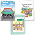 NobleWorks Assortment Pack of 3 Humorous Birthday Greeting Cards with Envelopes (3 Designs, 1 Each) Senior Life VC7957BDG-C1x3
