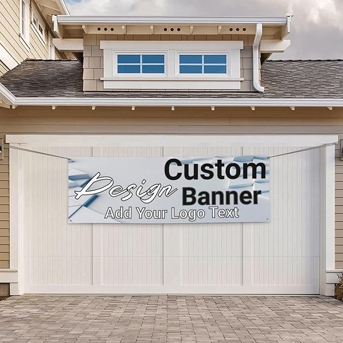 Custom Banners Personalized Banner Signs Design Your Own for Party Birthday Graduation Wedding Event Decoration 24×71 Inches