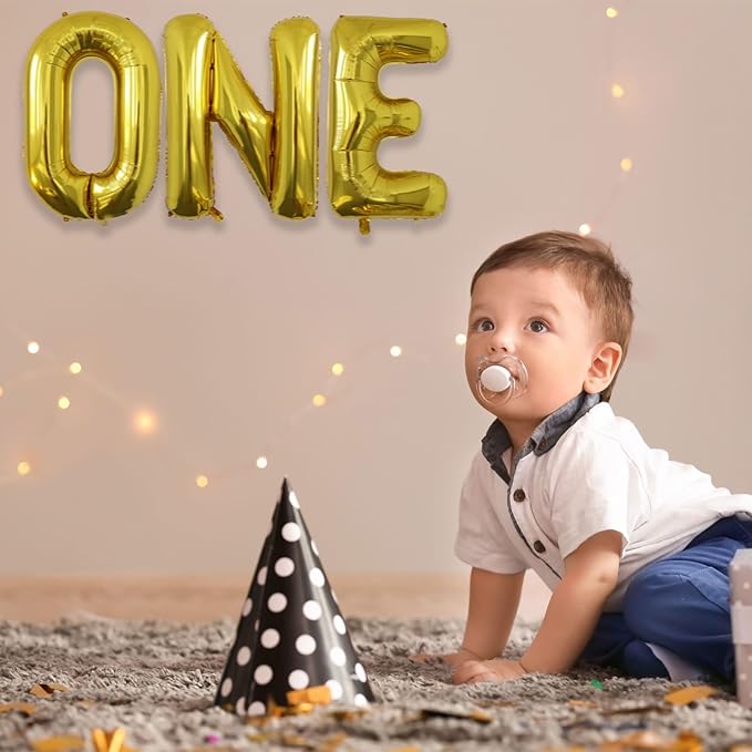 40 Inch Letter Balloons, Large Gold B Balloon Letter Decor, A to Z Letter Balloons, Helium Balloons, B Foil Balloon for Birthday Party Anniversary Supplies Decorations