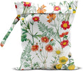 Beach Essentials, Wet Bag for Swimsuit Dirty Clothes Yoga Gym Diaper, Wet Dry Bag, Beach Vacation Essential for Travel Poor Bathing Summer Vintage Flower Gifts