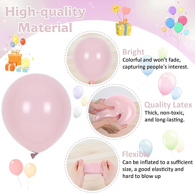 Pink Brown Balloons Heart Shaped Balloon Double Stuff Pearl Beige Dusty Blush Pink Brown Balloon 18inch Heart Foil Balloons for Boho Baby Shower Valentines Day Anniversary Wedding Birthday Party Decor