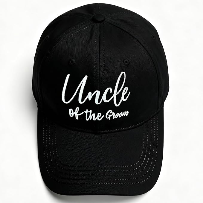 Adjustable Embroidered Hat for Bridal Shower Wedding Engagement Anniversary Honeymoon Newlyweds Couples Gifts