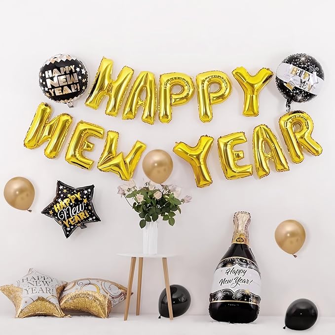 Letter Balloons Gold Party Balloon - 40 Inch Large Gold Letter P Balloon, Letter Balloon Birthday Decorations, Balloon for Women Men Anniversary Party Decorations Supplies
