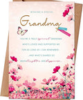 Grandma Birthday Card，Happy Birthday Card & Gift for Grandma