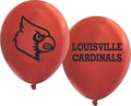 Louisville Cardinals Balloons 10 Pack 11" Official Licensed Logos, Helium Quality Latex Balloons, Perfect for College Football Team Celebration, Decorated Front and Back by Westrick