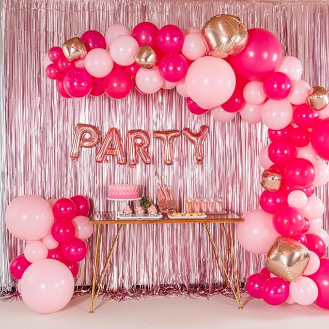 Restaurantware-Balloonify 16 Inch Letter Balloon, 1 Alphabet Party Balloon - Letter A, Self-Sealing, Rose Gold Foil Mylar Finish, Hanging Loop, Decoration For Birthday, Wedding, Or Graduation