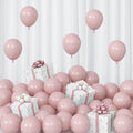 Dusty Pink Balloons 5inch Small Cavern Pink Balloon 60pcs Mini Round Retro Boho Blush Light Rose Latex Balloon for Arch Garland Girls Birthday Party Decoration Wedding Baby Bridal Shower Bachelorette